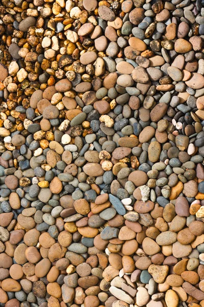 Round peeble stones background — Stock Photo, Image