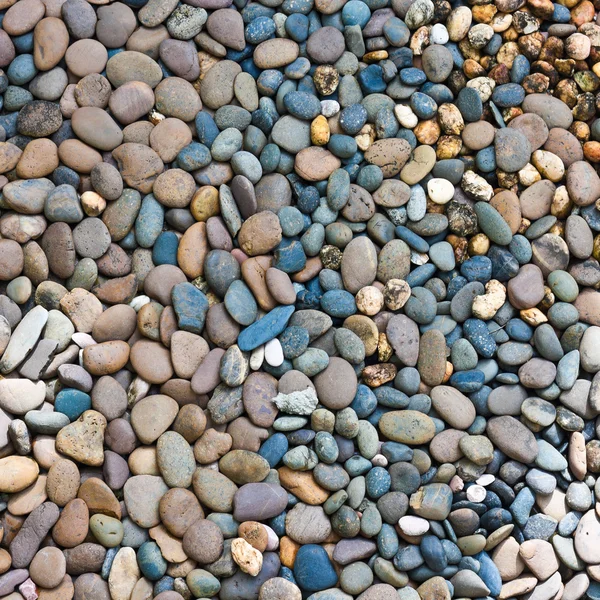 Round peeble stones background — Stock Photo, Image