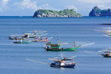 Thai balıkçı teknesi