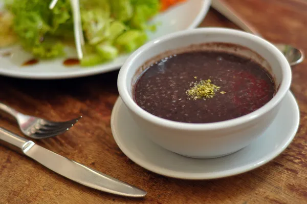 Bohnensuppe — Stockfoto