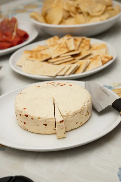 Hausgemachter Käse — Stockfoto