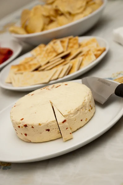 Hemgjord ost — Stockfoto