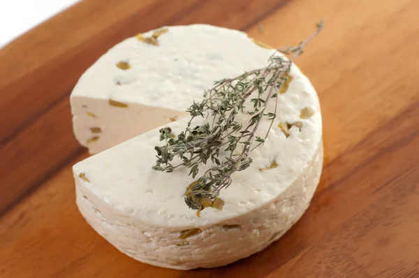 Домашний сыр — стоковое фото