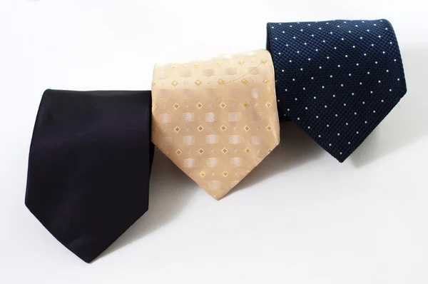 Ties against white background — Stock Photo, Image