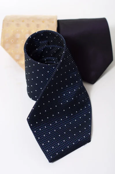 Nyakkendő, fehér háttér — Stock Fotó