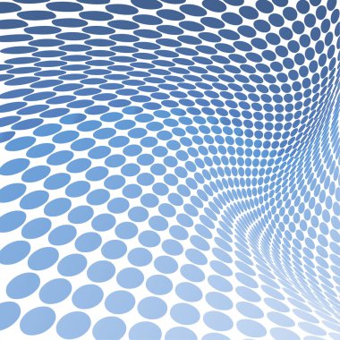 soyut noktalı çember arka plan