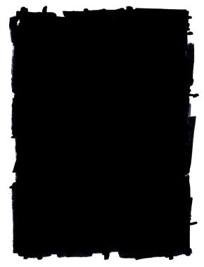 boyalı - karanlık bir grungy çizilmiş boş geçmiş çerçeve