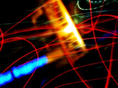 Dinamik arka renkli ve canlı bulanık plan