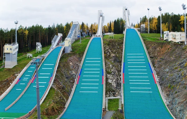 Ski jumping hill 4 — Stock Photo, Image