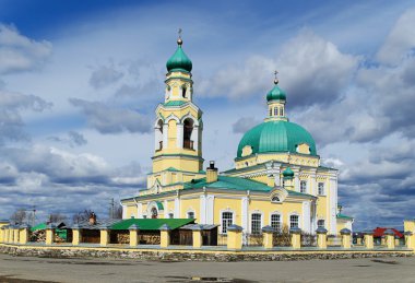 Rus Ortodoks Kilisesi Kutsal nikolay chudotvortsa, köy nikolo - pavlovsk, sverdlovsk alan Rusya'da bulunan onuruna