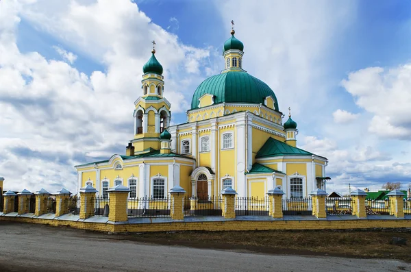 Russian Orthodox Church Honour Sacred Nikolay Chudotvortsa Located Village Nikolo — Stock Photo, Image