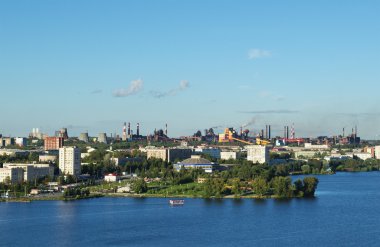 nizhny tagil ve metal işleri şehir. Rusya