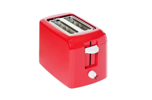 Toaster of red colour — Stock Photo, Image