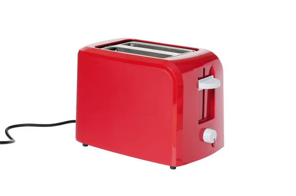 Toaster of red colour — Stock Photo, Image