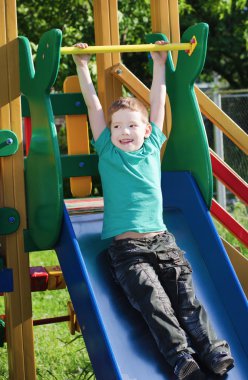 The cheerful child