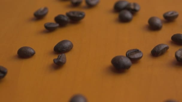 Macro Dolly aux grains de café — Video