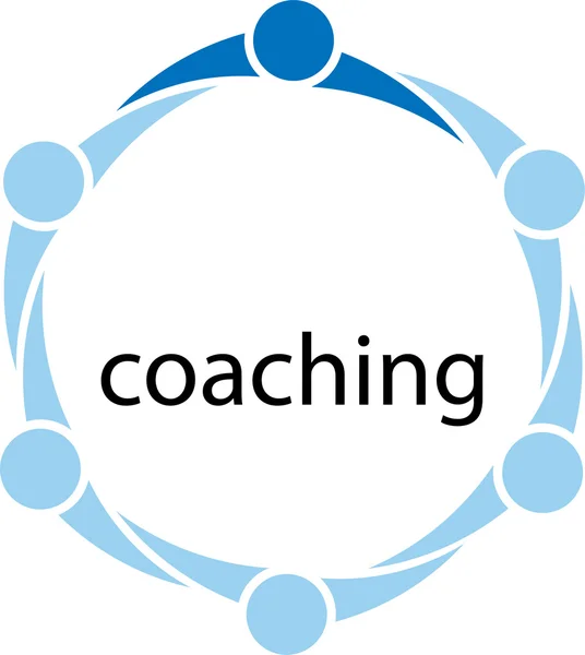 Coaching Concept Illustration — Stock Photo, Image