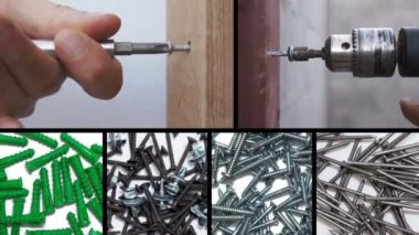bağlantı elemanları ve onların yükleme kolaj