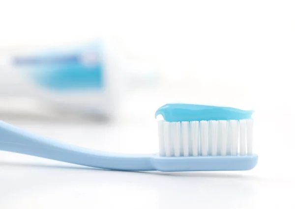 Tooth brush with paste — Stock Photo, Image