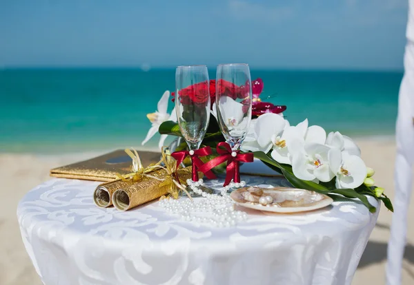 Mariage sur la plage — Photo