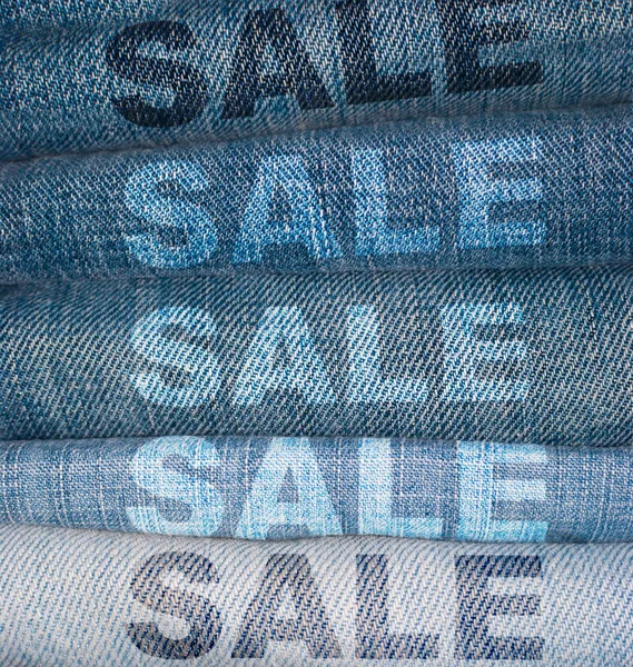 Jeans Sale — Stock Photo, Image