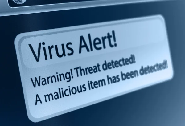 Alerta de virus —  Fotos de Stock