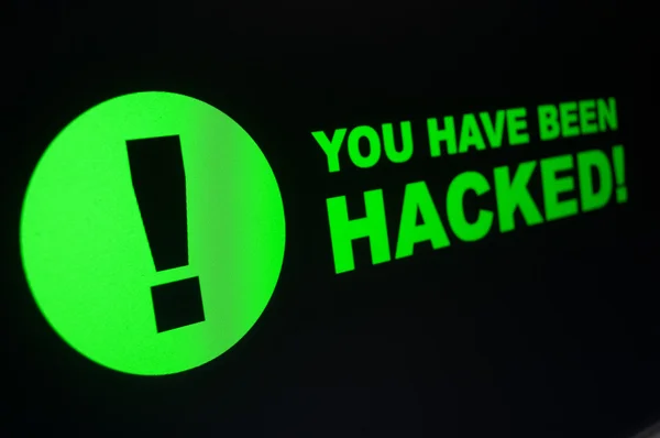 Hackerangriffe — Stockfoto