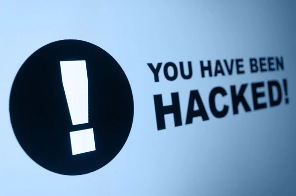 Hackerangriffe — Stockfoto