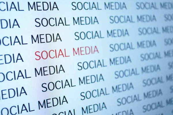 Social media — Foto Stock