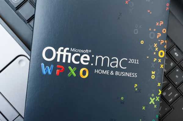 Microsoft Office for Mac Software — Stock Photo, Image