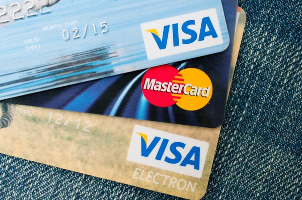 Credit Cards — Stock Photo, Image