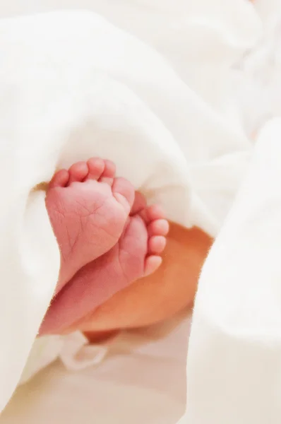 Piedi del bambino — Foto Stock