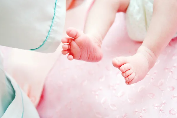 Piedi del bambino — Foto Stock