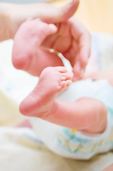 Piedi del bambino — Foto Stock