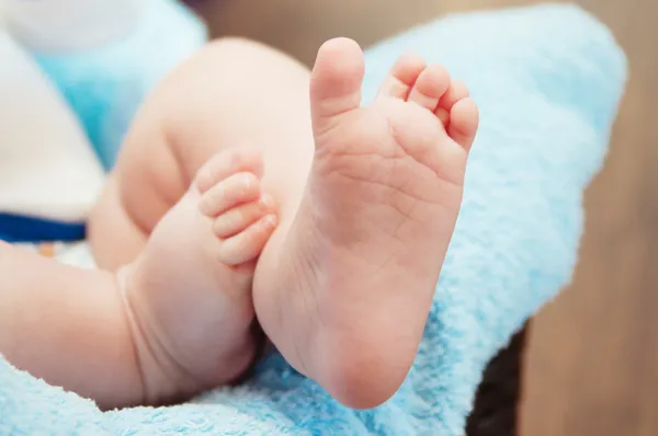 Legs of the baby — Stock Photo, Image