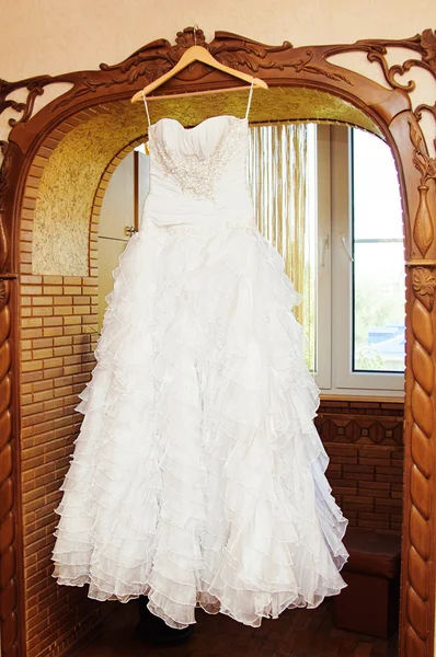 White Wedding dress — Stock Photo, Image