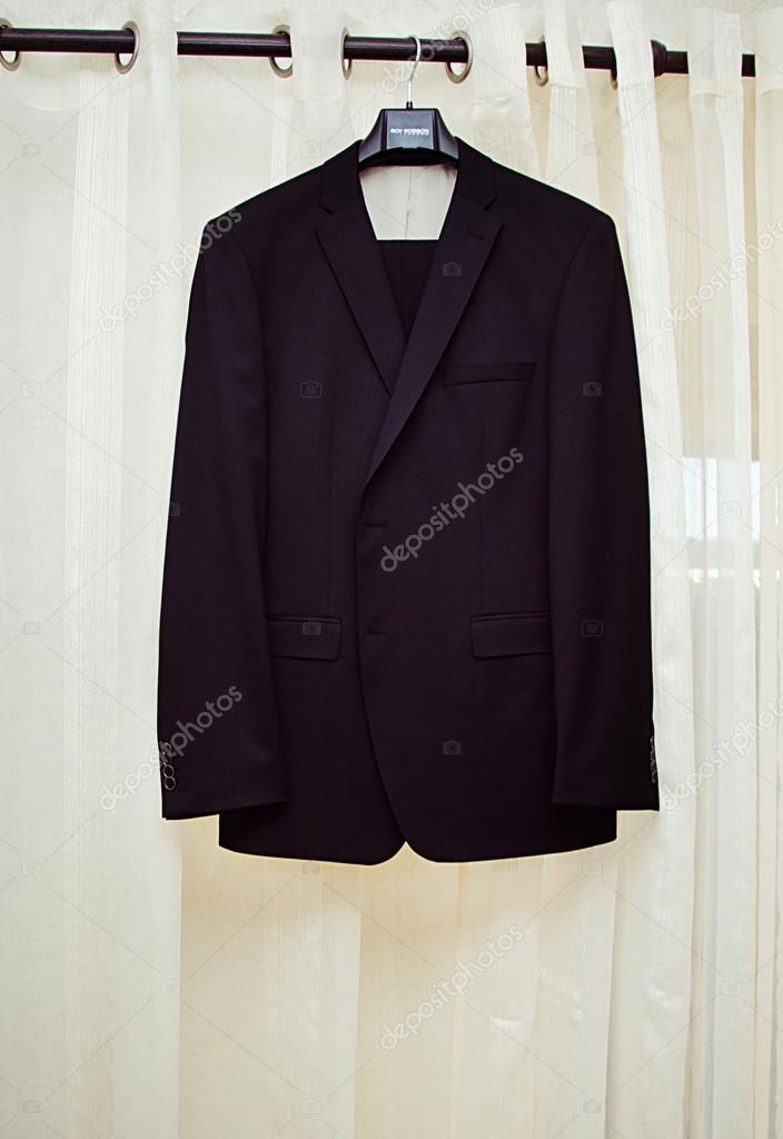 hanging suit