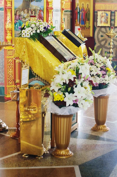 Orthodox church interior — Stock Photo, Image