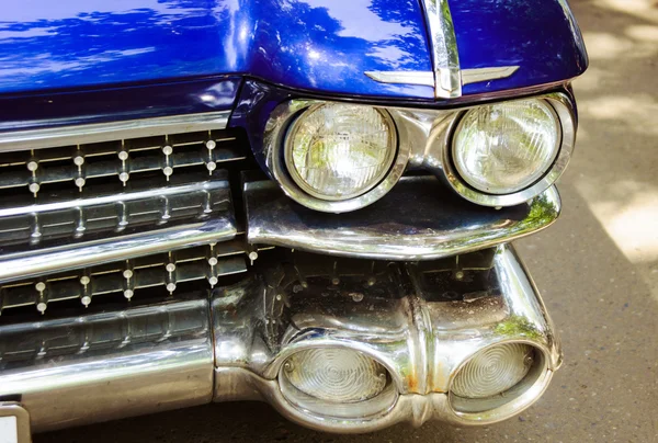 Faro rojo del coche retro — Foto de Stock