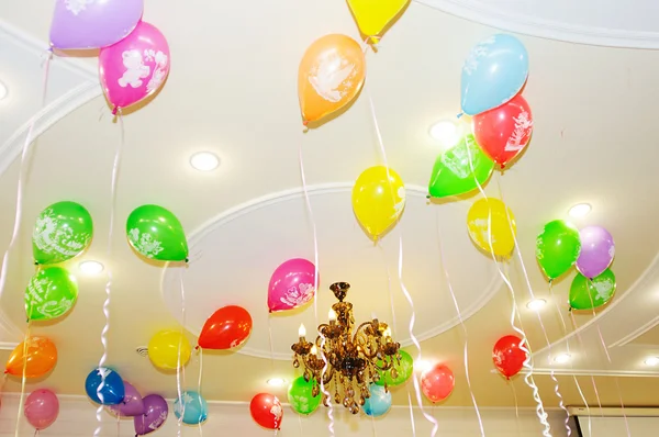 Globos de muchos colores — Foto de Stock