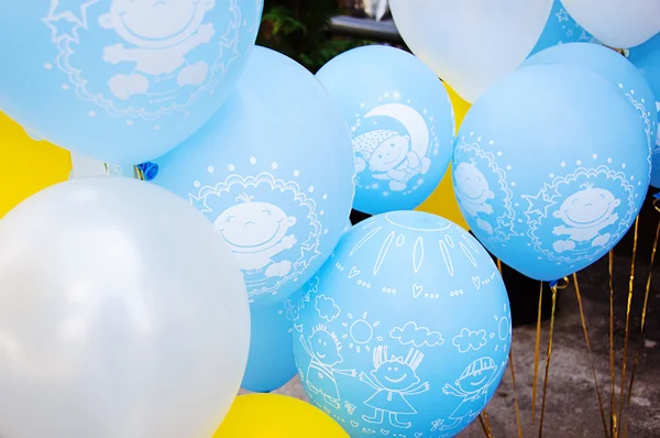 Ballonnen van vele kleuren — Stockfoto