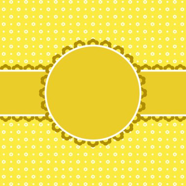 Tebrik kartı için şablon çerçeve tasarımı