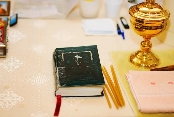 Orthodox church interior — Stock Photo, Image