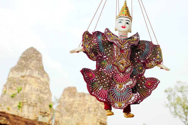 Puppet at Angkor Cambodia — Stock Photo, Image