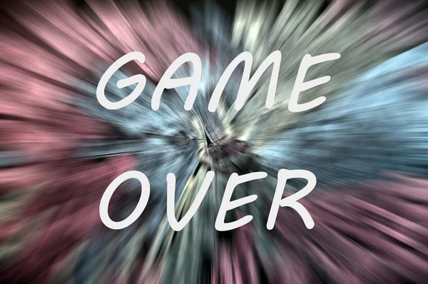 Game over — Stock Photo, Image