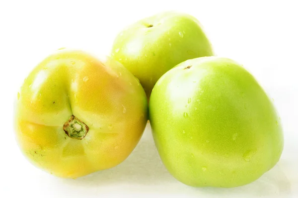 Fresh green tomatoes — Stock Photo, Image