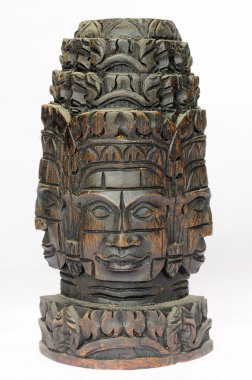 ahşap Buda vasıl angkor Kamboçya