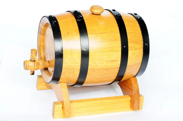 Tarro de vino de madera — Foto de Stock