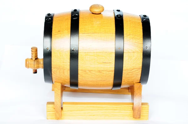 Weinkrug aus Holz — Stockfoto
