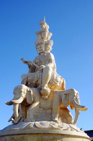 Goldbuddha Stockbild